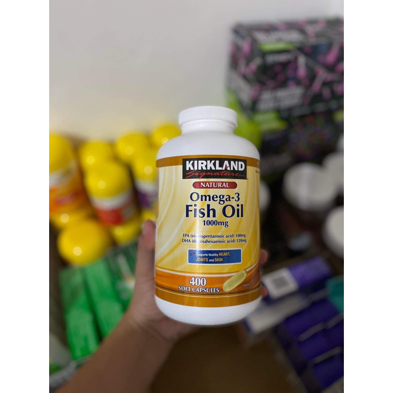 Kirkland Fish Oil, 400 Softgel Shopee Philippines