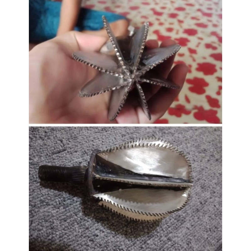 14mm Thread/De Roskas Kayuran Ng niyog or Coconut Grater Blade | Shopee ...