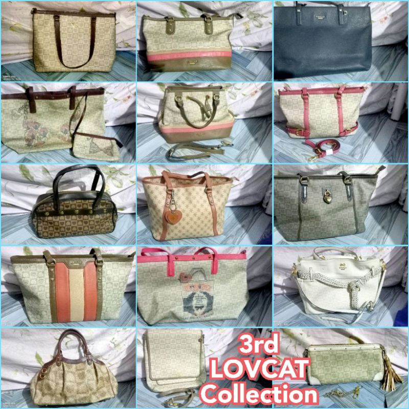 Preloved Bags LOVCAT Rare collection lovecat Guaranteed Original buy2 ...