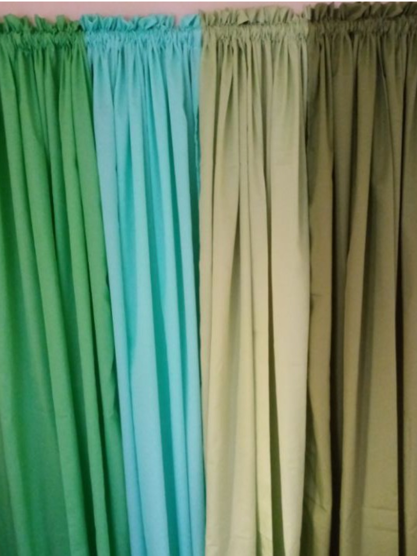 Plain Curtains/NonRing Curtain 70 inches and 80 inches Length Shopee