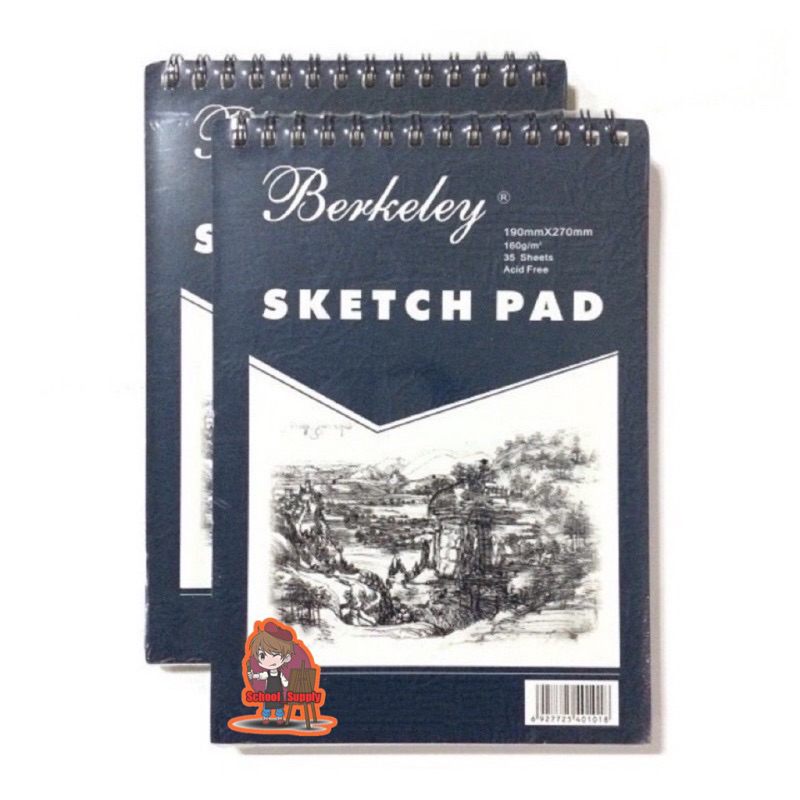 Berkeley Sketchpad / Sketch Pad (35sheets/160gsm) Shopee Philippines