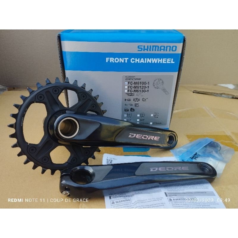 deore m6100 crankset