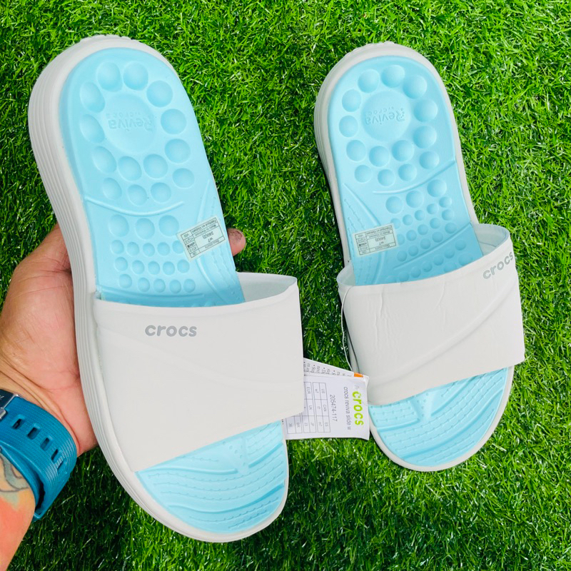 Crocs Reviva Women Slides Shopee Philippines
