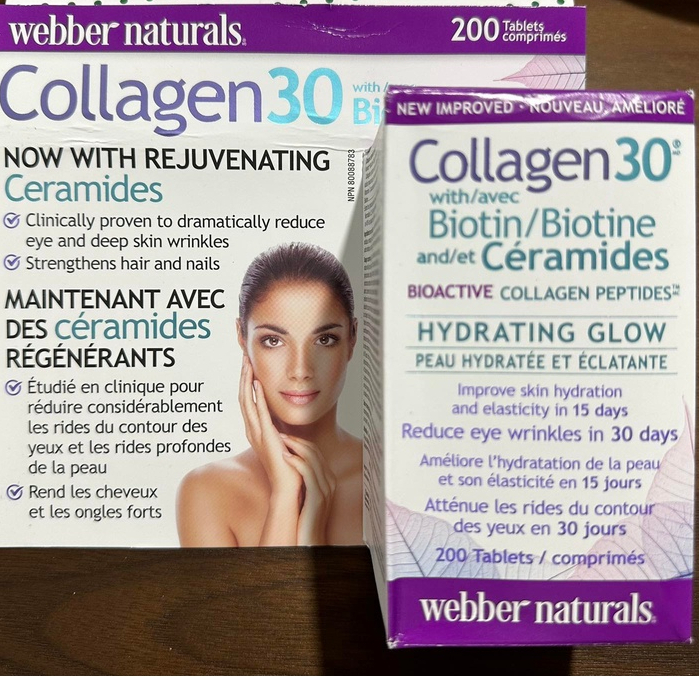 2025 EXP Collagen30 with Biotin Bioactive Collagen Peptides Hydrating