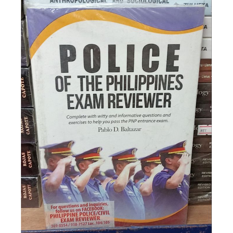 Police Of The Philippines Exam Reviewer | Shopee Philippines