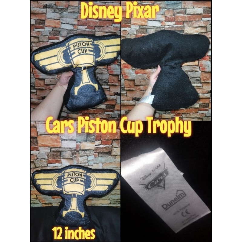 Disney Pixar Cars Piston Cup Trophy Plush (12 inches) Shopee Philippines