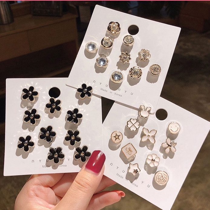 [Delivery from Manila] 10pc Brooch Brooch Cute Korean Style Fashion