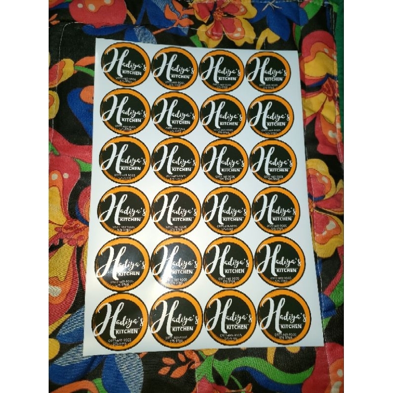 STICKER LABEL PRINTING Shopee Philippines