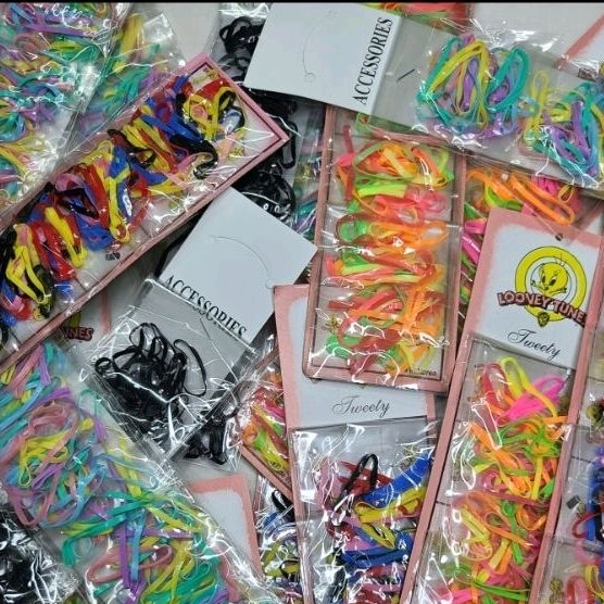 Sanrio Rubber Bands (6 Packs Per Strip) 