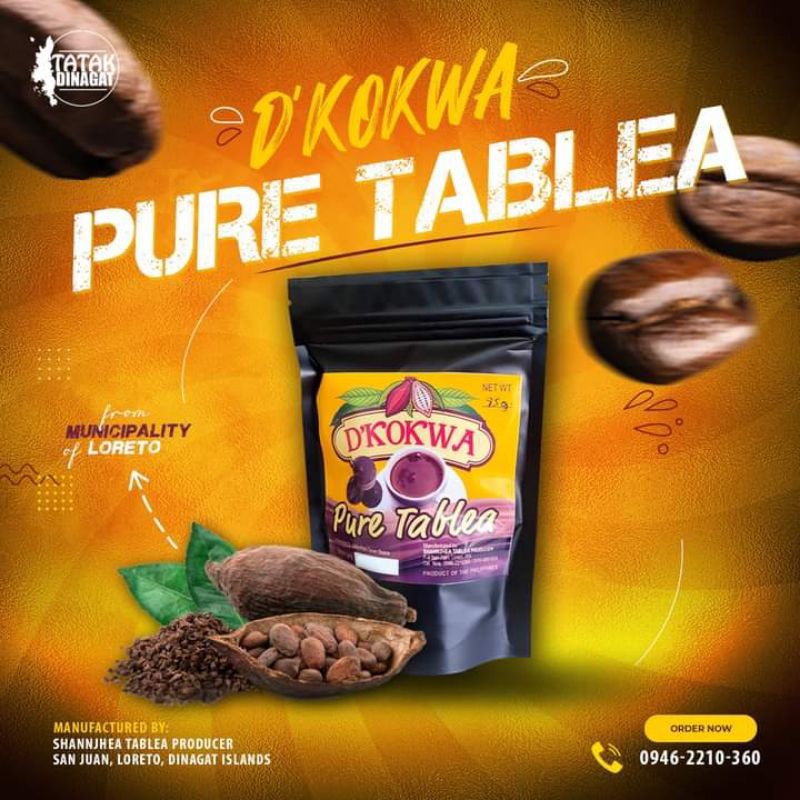 Pure Tablea 100 Cacao Sekwati Hot Chocolate Tableya Shopee Philippines