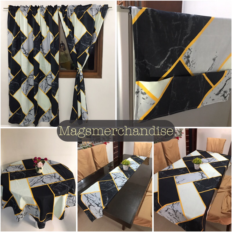 Marble design for table cloth table cover ref cover shopee