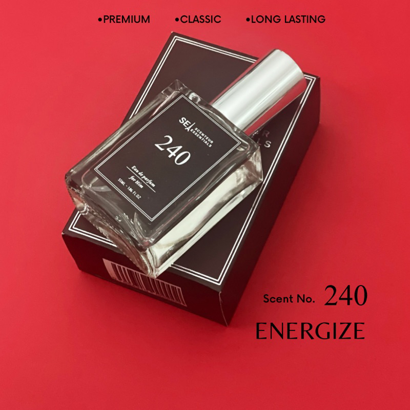 Scent 240 Energize 55ML Oil based Perfume for Men by Scenteur
