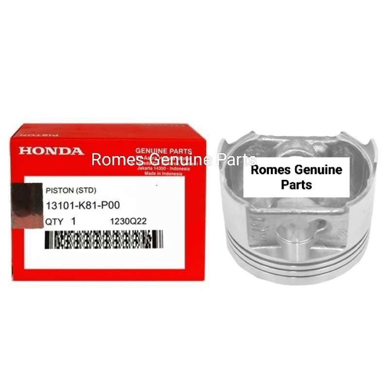 HONDA BEAT 110 PISTON STANDARD 13101K81P00 Shopee Philippines