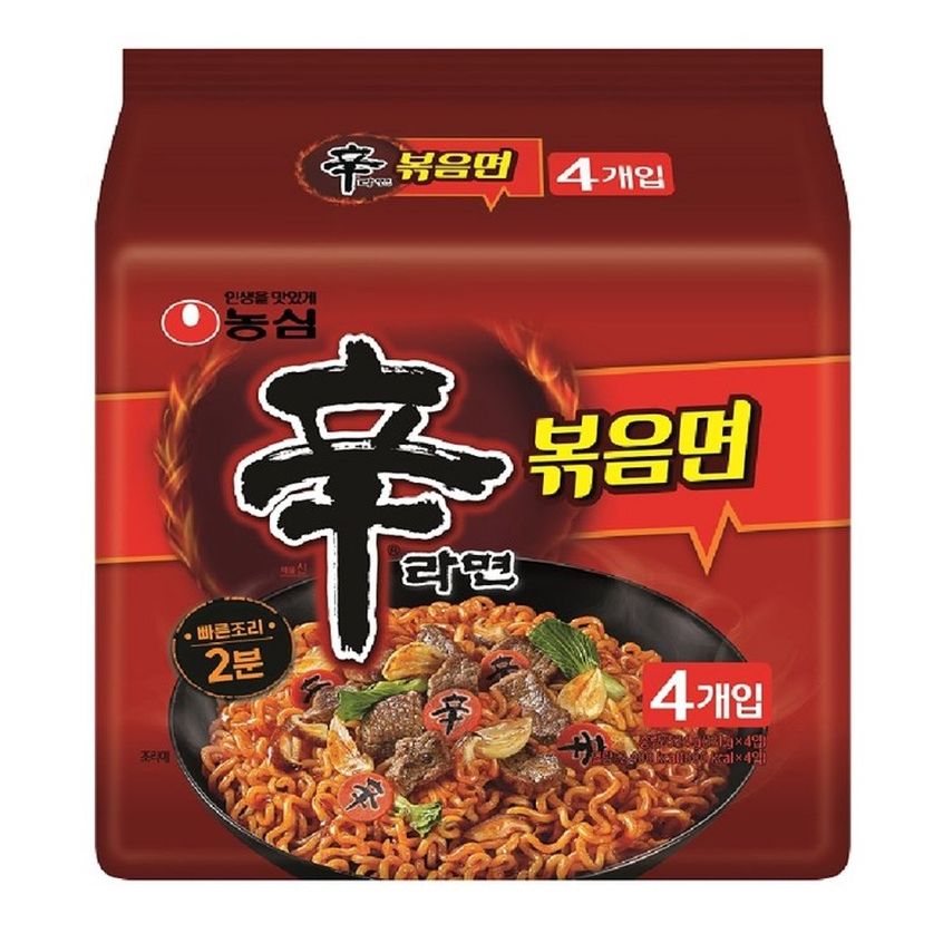 Nongshim Shin Ramen Stir Fry G Pack Pcs Shin Ramen Stir Fried Noodles Shin Ramyun Stir