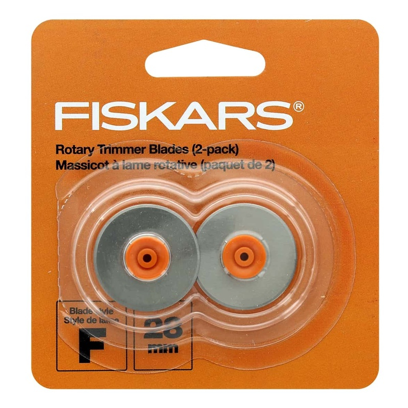 Fiskars Rotary Trimmer Blades Style F 28mm 2pcs Shopee Philippines