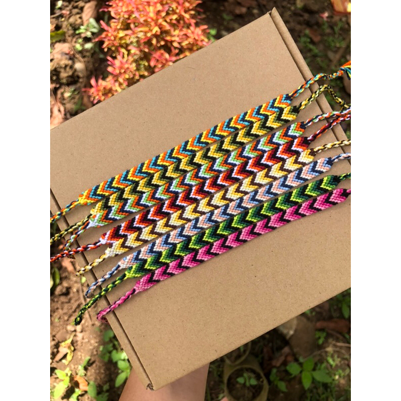 Half chevron hot sale friendship bracelet