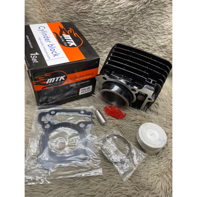 MTK CYLINDER BLOCK YTX-125 STD/52.4MM | Shopee Philippines