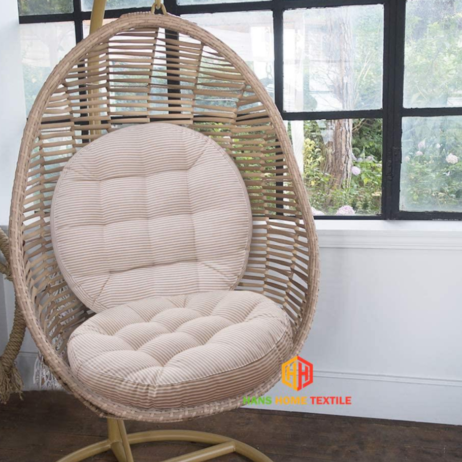 50*50CM Round Office Bar Chair Cushion Pad Cotton Thick Cushion Dining