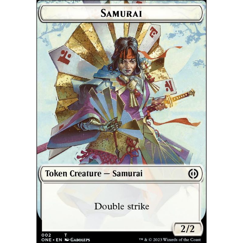 Samurai (token) - ONE - Common - MTG Cards | Shopee Philippines