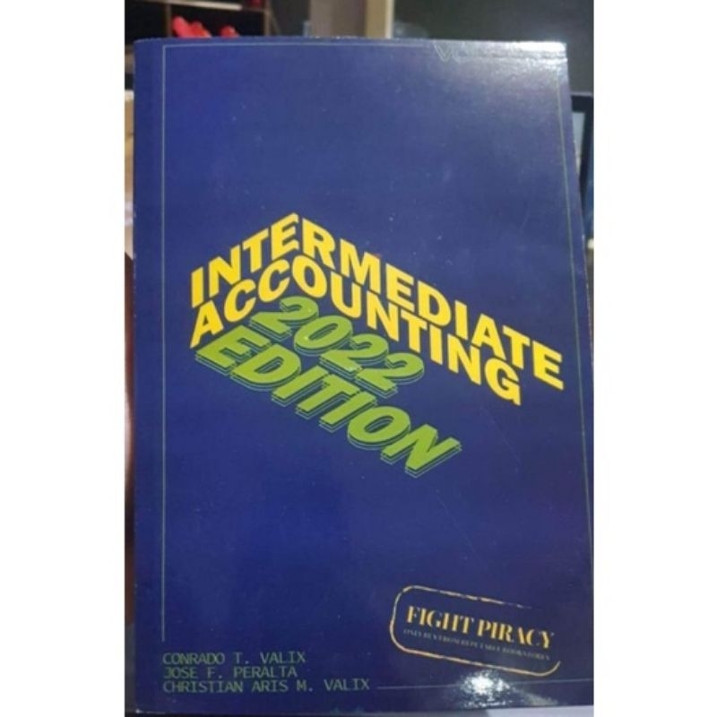 intermediate accounting VOL1 BY valix 2022 Edition Shopee Philippines