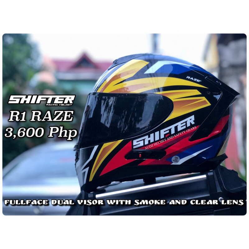 SHIFTER HELMET R1 RAZE Shopee Philippines