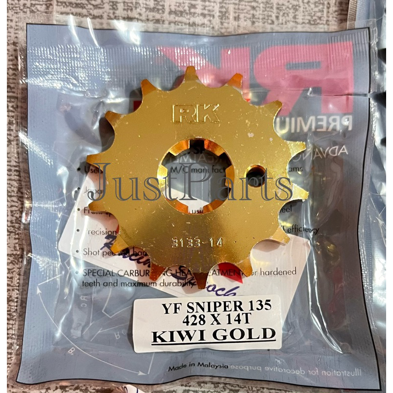 RK RACING CHAIN & SPROCKET SET R15 V3 | MT-15 | XSR155 (428) | Shopee ...