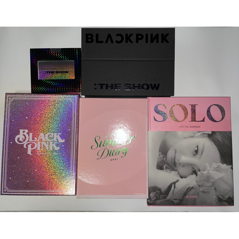 [SEMI RARE] BLACKPINK THE SHOW CD/DVD | SUMMER DIARY IN EVERLAND | JENNIE  SOLO SE | SG 2021