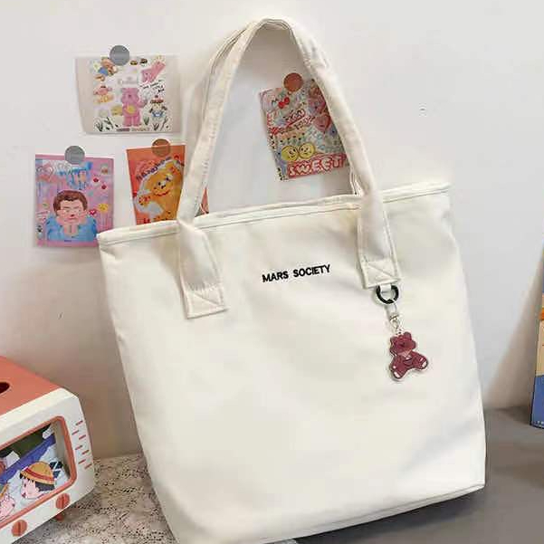 VIVI BAG1388 KOREAN FASHION NYLON TOTE BAG FOR WOMEN Shopee Philippines