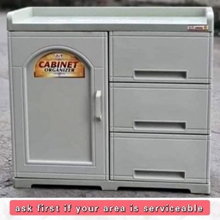 Diamond Closet Cabinet with 2 Big Drawer - Jolly Plastic