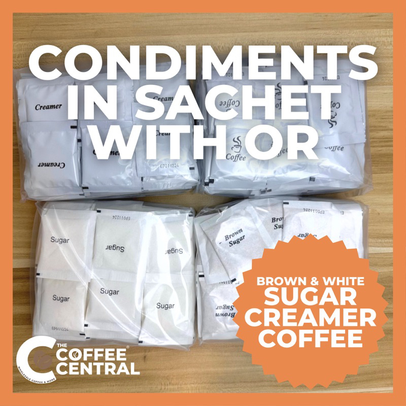 CONDIMENTS IN SACHET WITH OFFICIAL RECEIPT Shopee Philippines