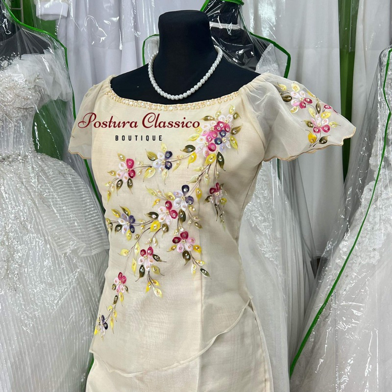 Modern filipiniana hot sale dress designs