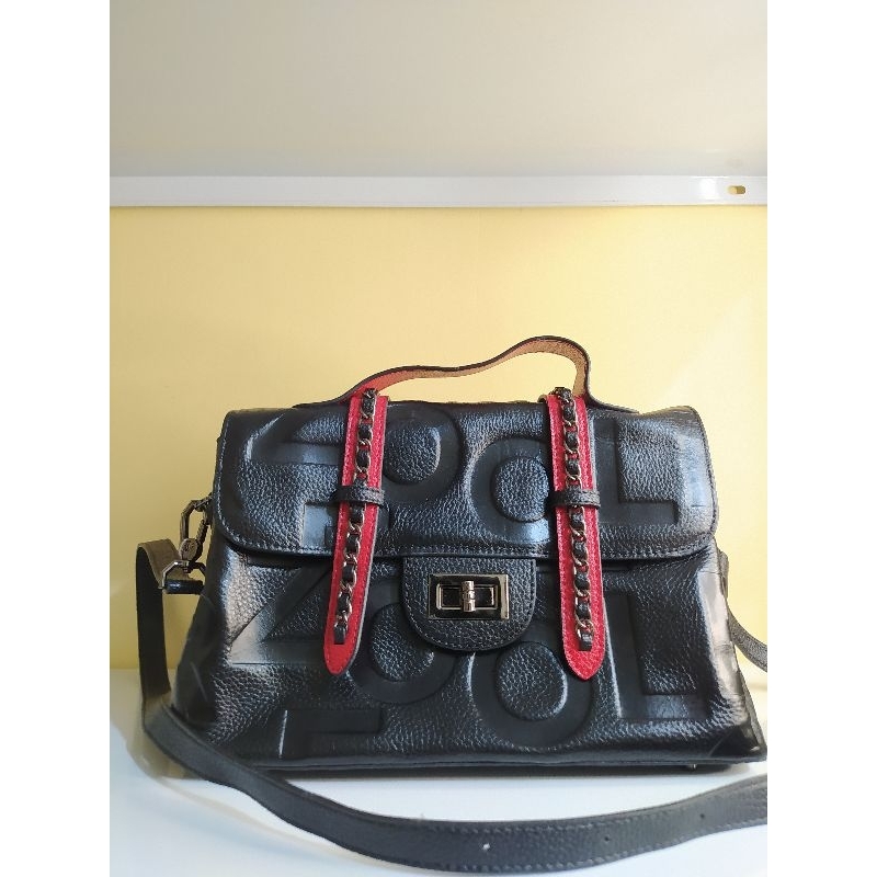 Dusto fashion leather online bag