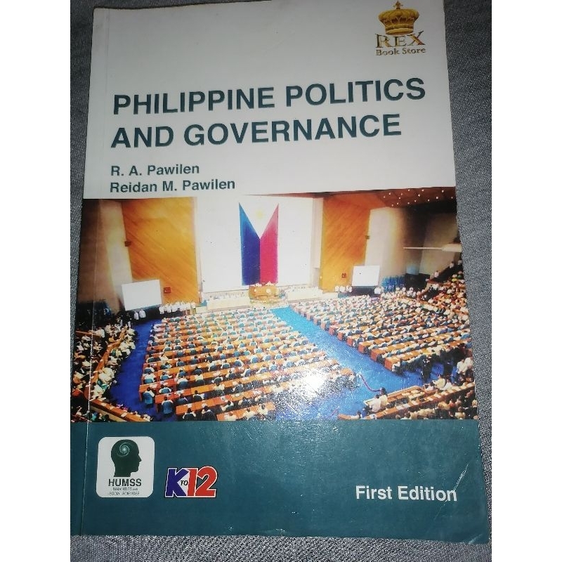 Philippine Politics And Governance ( 2017) By Pawilen | Shopee Philippines