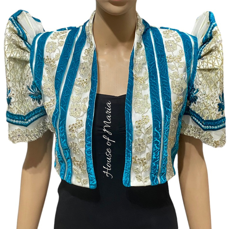 Full Crystal Filipiniana Bolero Shopee Philippines
