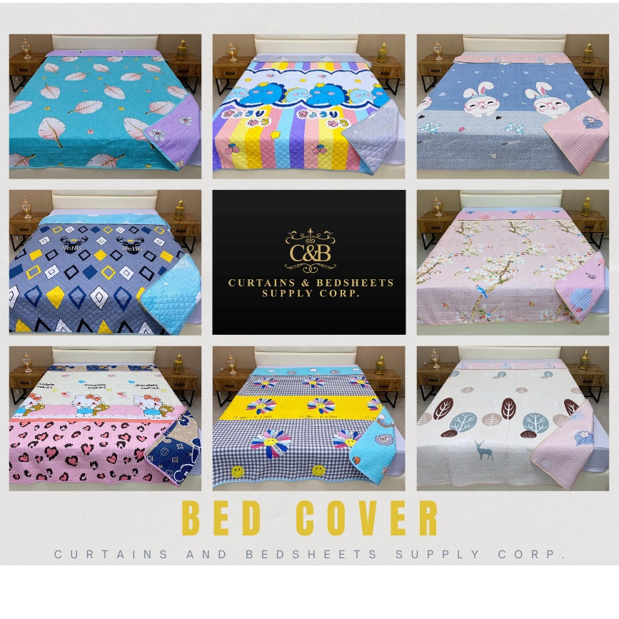 BED COVER / THIN COMFORTER Shopee Philippines