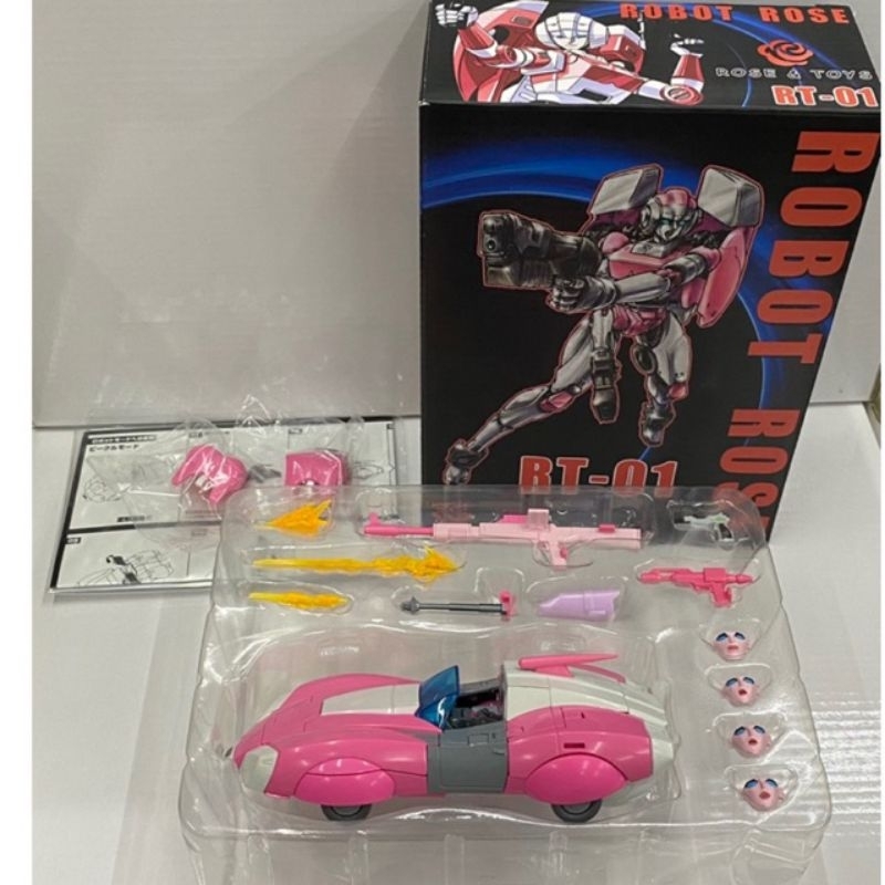 Robot Rose RT-01/ Night Rose RT-02 Deformation Toys | Shopee Philippines