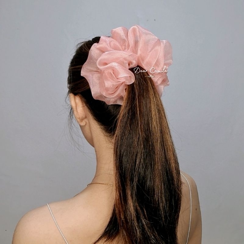 Dear Camila XXL Scrunchies Organza | Shopee Philippines