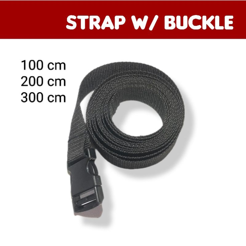 Strap with Buckle Durable Nylon Cargo Tie Down Luggage Lash Belt Strap ...