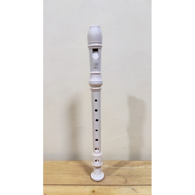 Original Yamaha Soprano/ Descant Recorder Baroque YRS24B (white