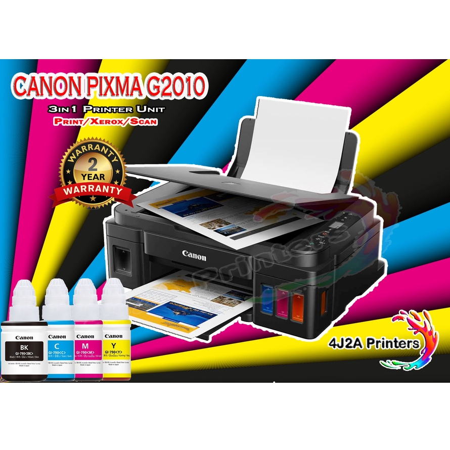 Canon PIXMA G2010 Ink Tank (3in1 Printer Unit) | Shopee Philippines