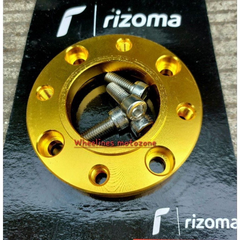 Disc adaptor / Hub extension wave 4 & 5 holes Free stainless bolts