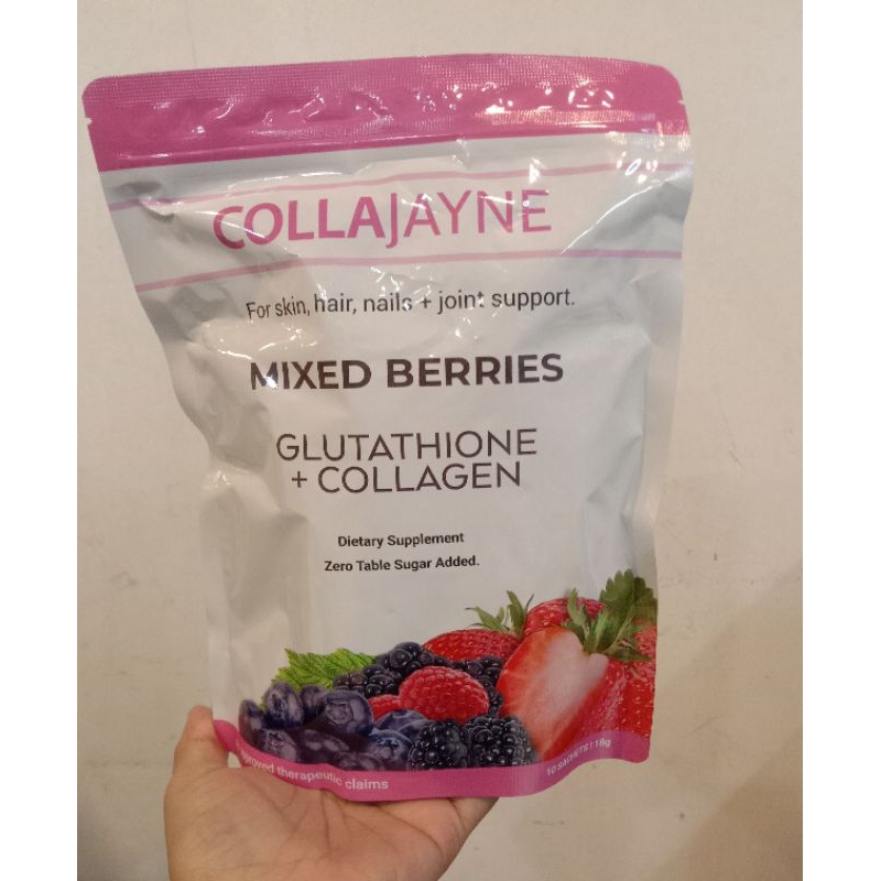 COLLAJAYNE MIXED BERRIES(GLUTATHIONE+COLLAGEN) Shopee Philippines