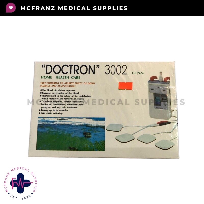 Doctron 3002 TENS Therapy Machine | Shopee Philippines
