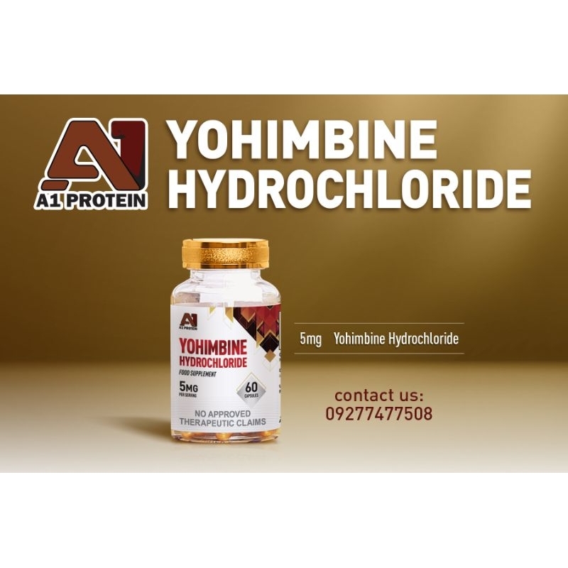 A1 Protein Yohimbine Hydrochloride 60 Capsules Shopee Philippines 8091