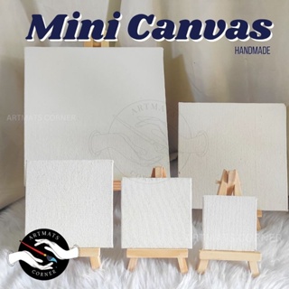2 pieces Mini Canvas Stretched Canvas for Painting Primed 100% Cotton  Artist Blank Canvas Boards for Painting 8 oz Gesso-Primed - AliExpress