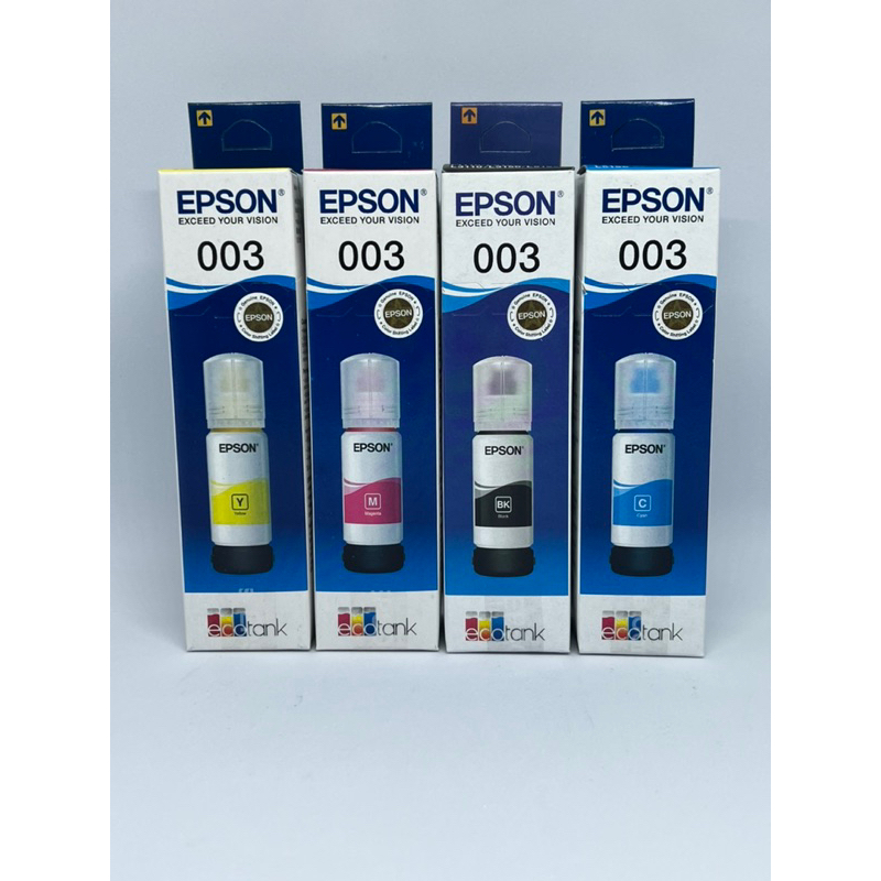 Epson 003 1 Set 4 Colors 65ml Shopee Philippines 0900