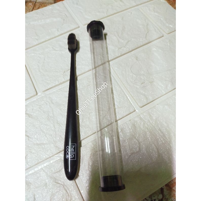 Zeronic Hello Coco toothbrush Soft bristle with Coconut and Charcoal ...