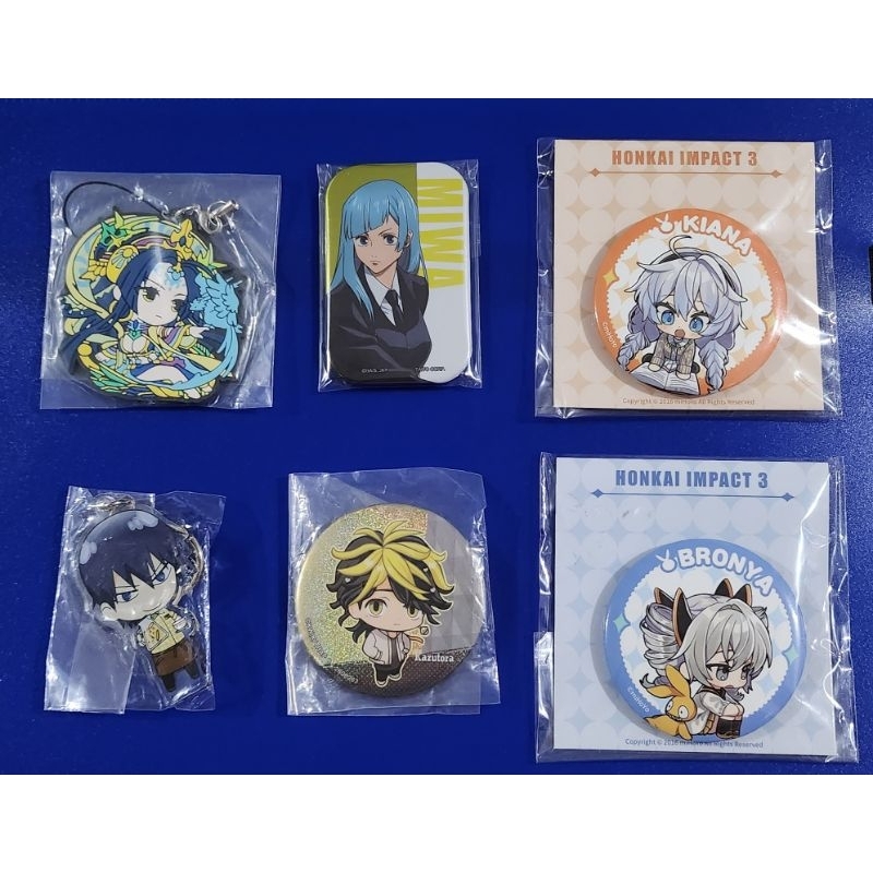Assorted Anime Keychains And Pins Shopee Philippines
