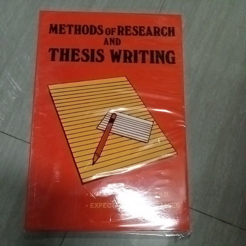 methods of research and thesis writing book