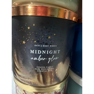  Midnight Amber Glow 3 Wick 14.5 Ounce Scented Candle : Home &  Kitchen
